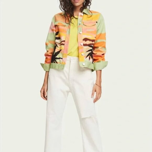 NWT Scotch & Soda Tropical Jacket - Picture 8 of 11